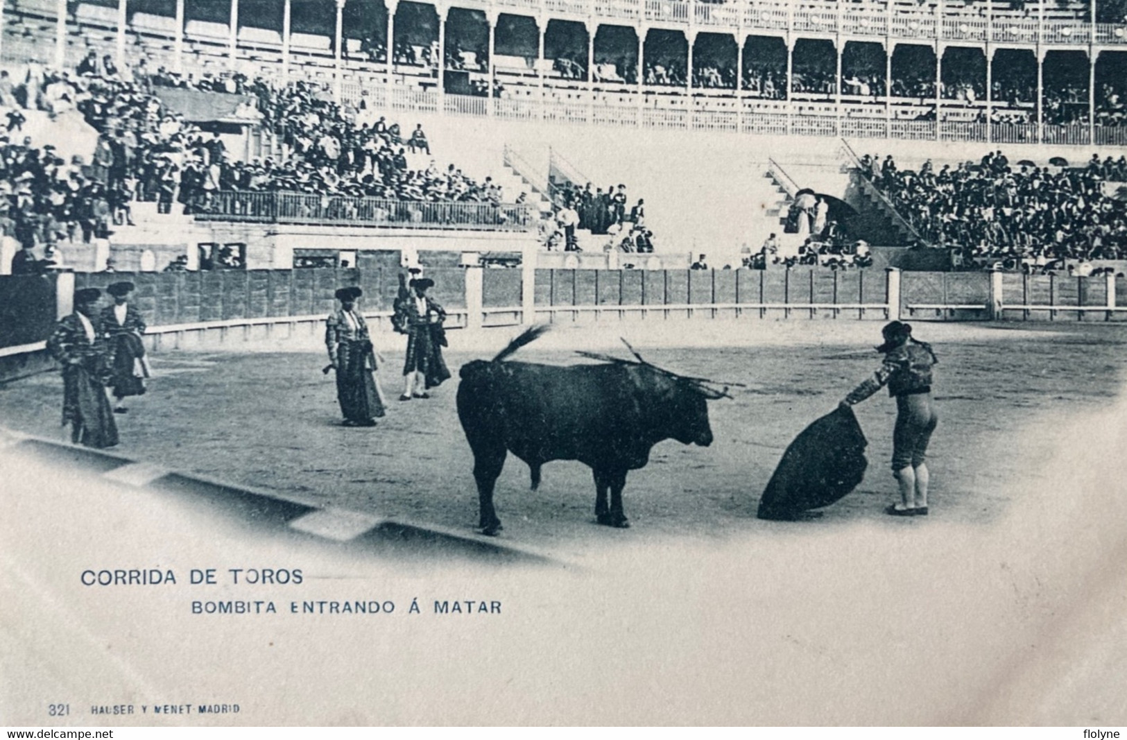 Corrida De Torros - Série De 3 Cpa - Arènes Matador Taureaux - Toréador - Stierkampf