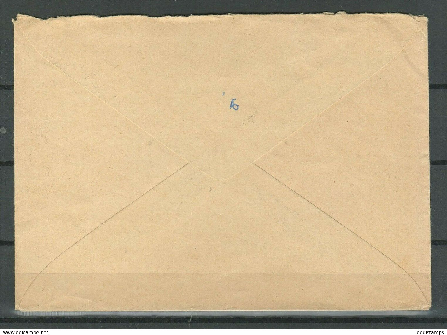 USSR 1956 ☀ Registered Airmail Letter To Germany - Brieven En Documenten