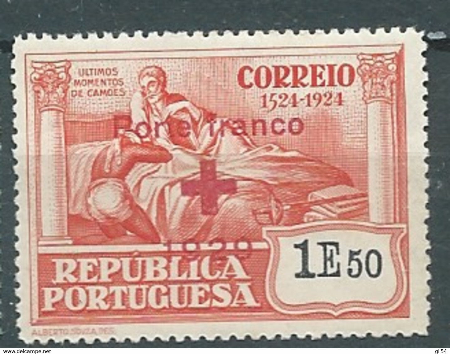 Portugal   Franchise      - Yvert N°  41  *  - Au 12528 - Ungebraucht