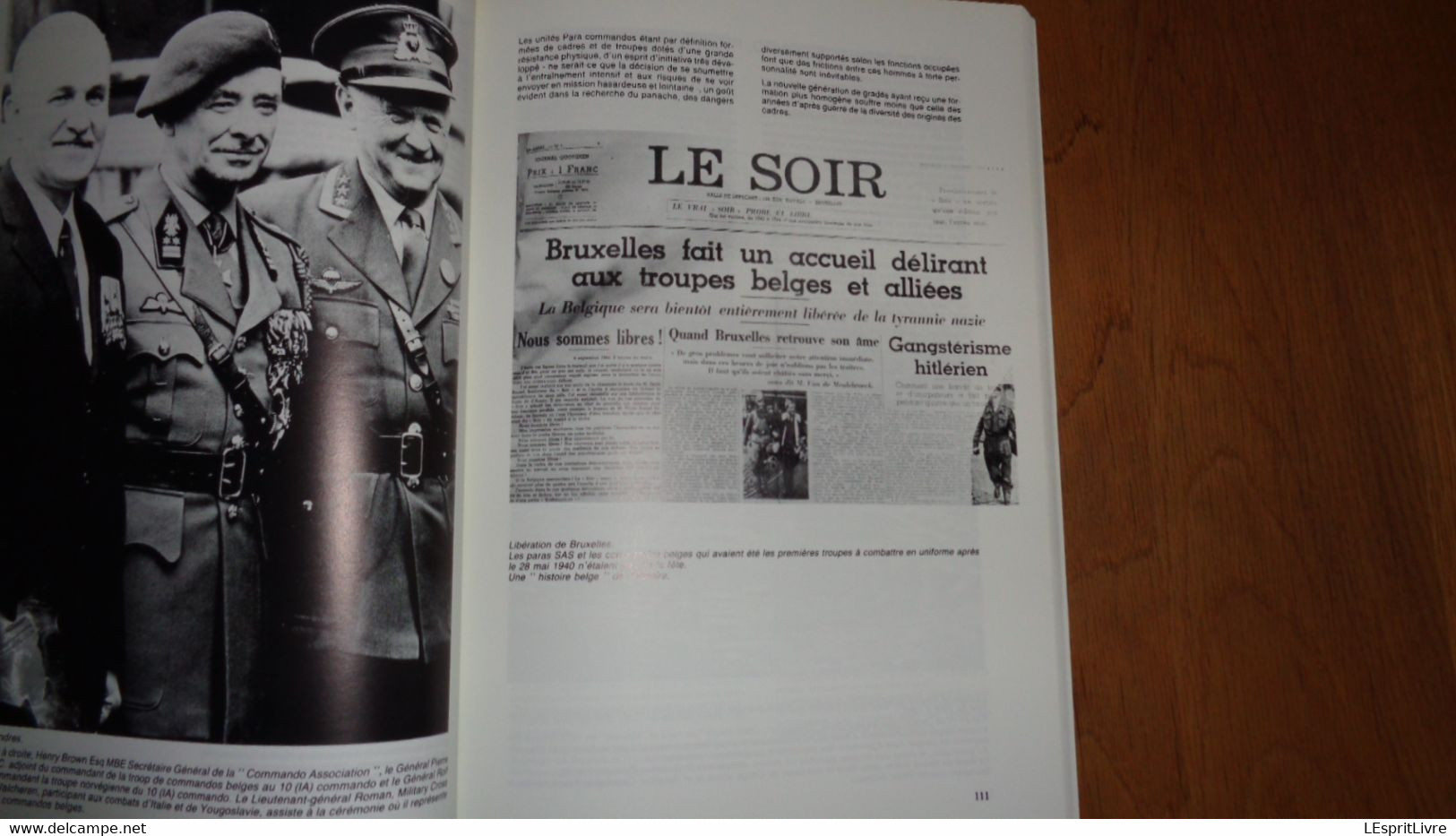 LA PISTE DU RISQUE Commando Parachutiste Militis Gaume Histoire Guerre 40 45 Ardennes SAS Kolwezi Corée Afrique Congo