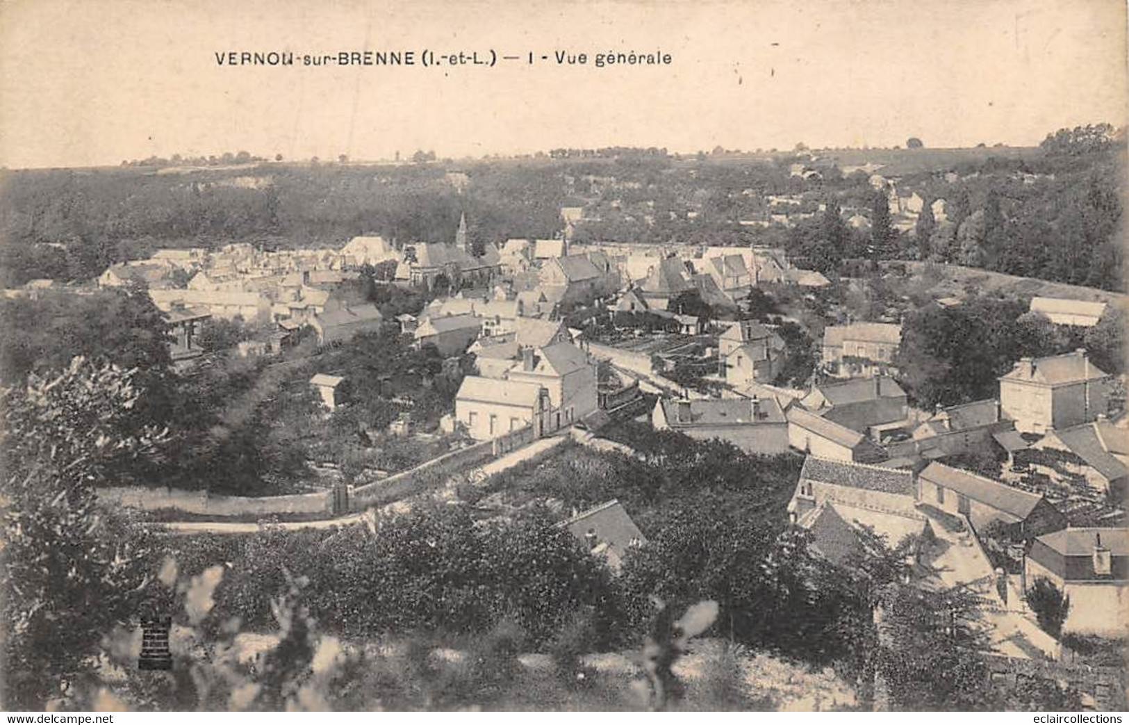 Vernou Sur Brenne         37           Vue Générale    -  1 -    (voir Scan) - Sonstige & Ohne Zuordnung