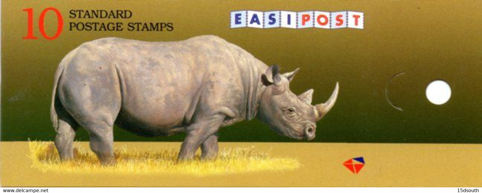 South Africa - 1997 Rhino ILSAPEX 98 R10 Booklet # SB39 - Cuadernillos