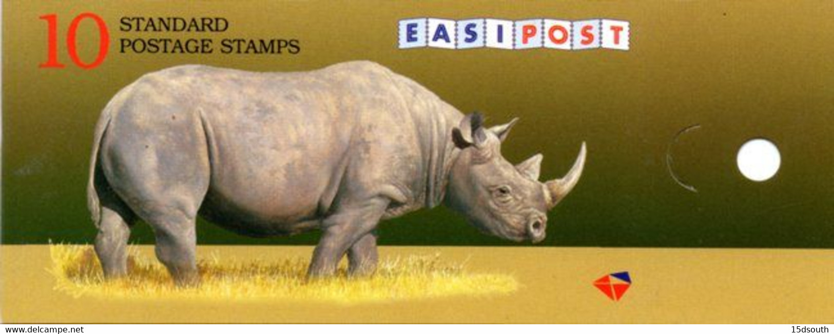 South Africa - 1997 Rhino ILSAPEX 98 R10 Booklet # SB39 - Carnets