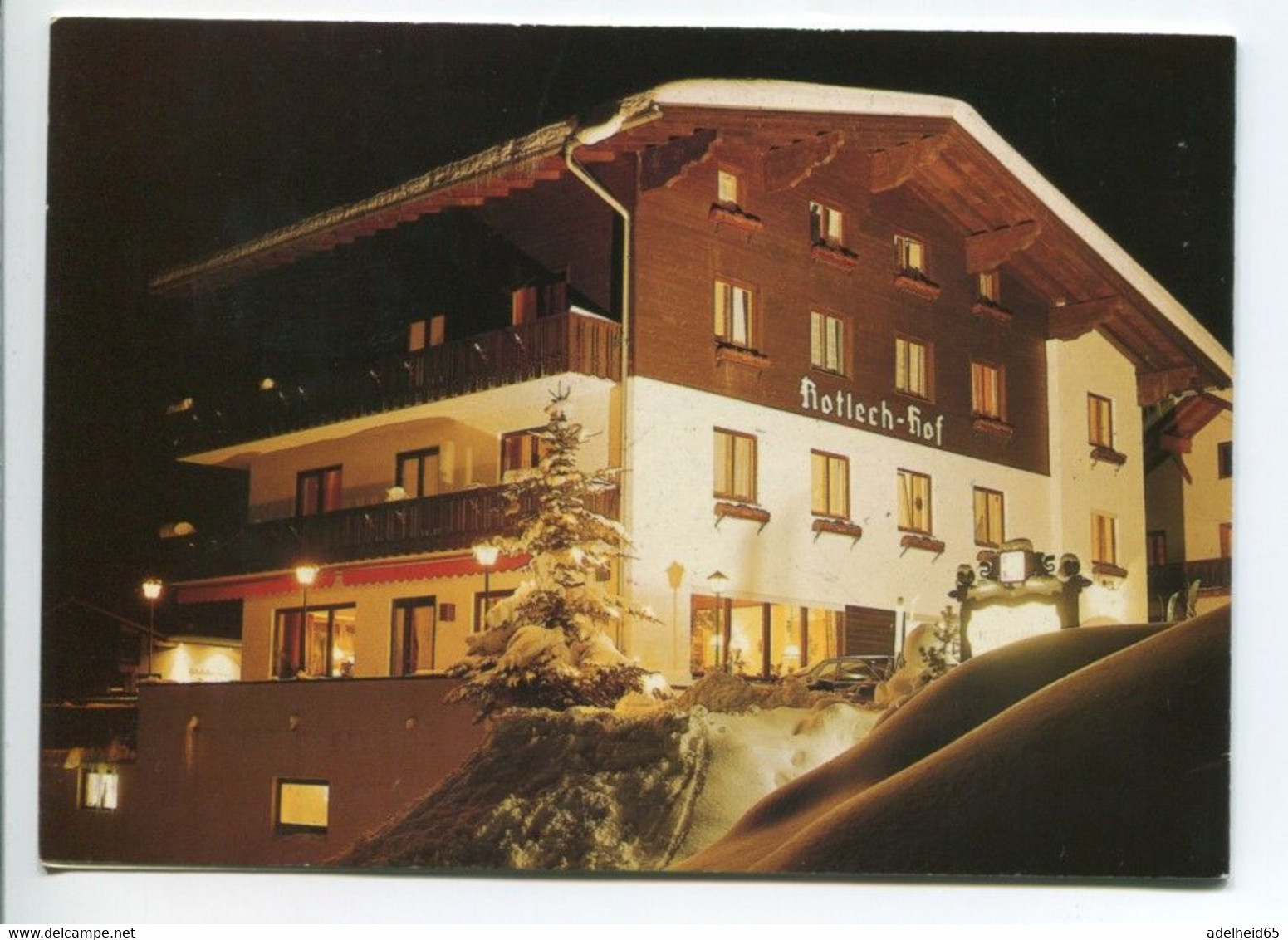 PB/ Lot 2 X Doppelte Karte Mit Preisen Sommer 1982 Hotel Rotlechhof Berwang Rinnen - Berwang