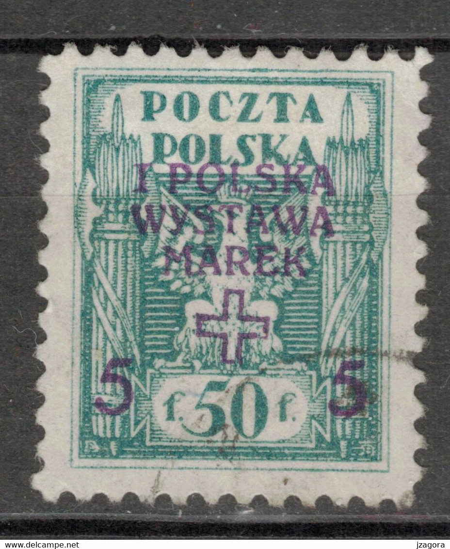 POLEN POLOGNE POLAND 1919 Mi 122 A USED - Gebraucht