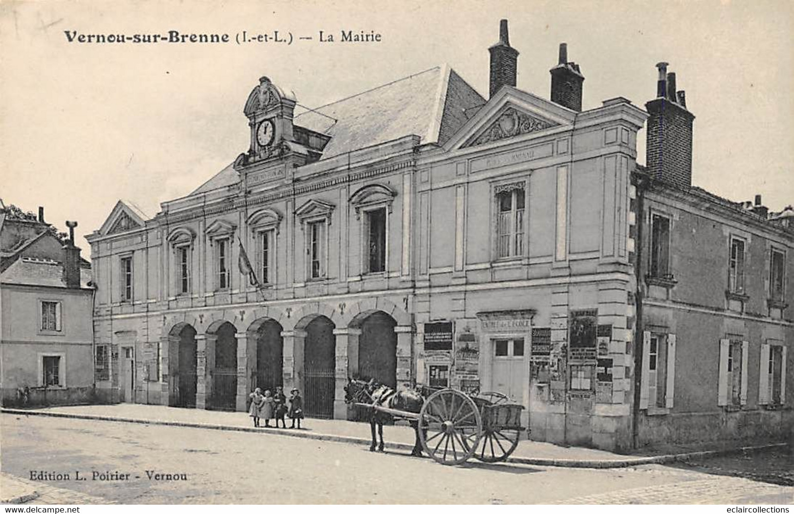 Vernou Sur Brenne         37           La Mairie           (voir Scan) - Sonstige & Ohne Zuordnung