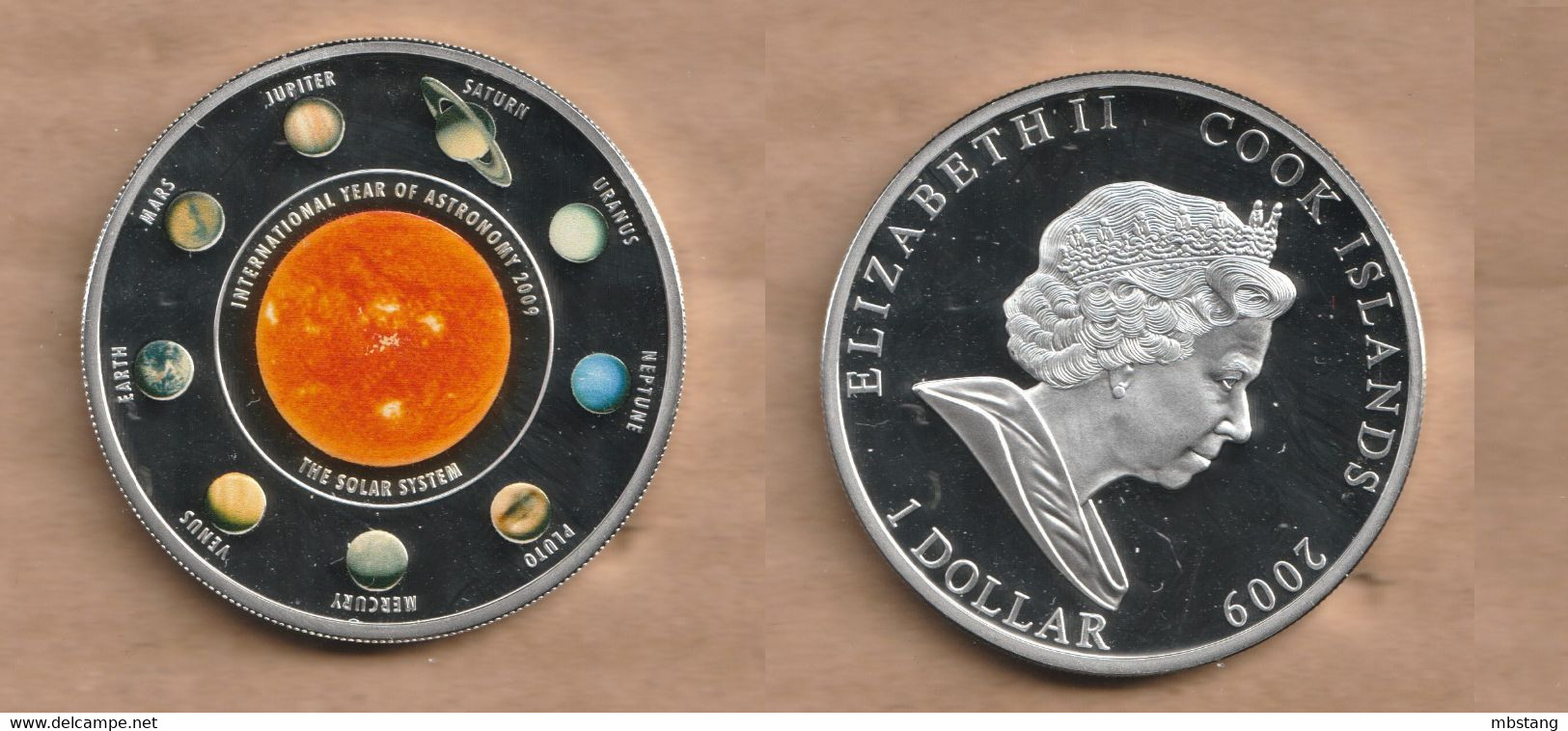 Cook Islands-Cook Islands 1 Dollars 2009 International Year Of Astronomy - Cookinseln