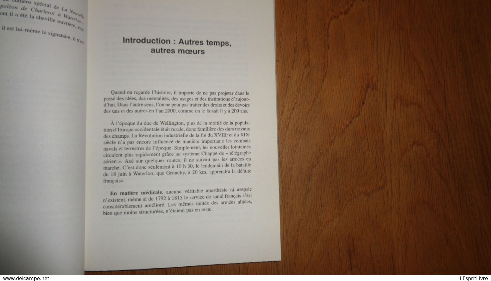 WELLINGTON ET L' ARGENT DES BELGES Humblet Guerre 1 Er Empire Napoléon Bataille Waterloo 1815 Belgique - History