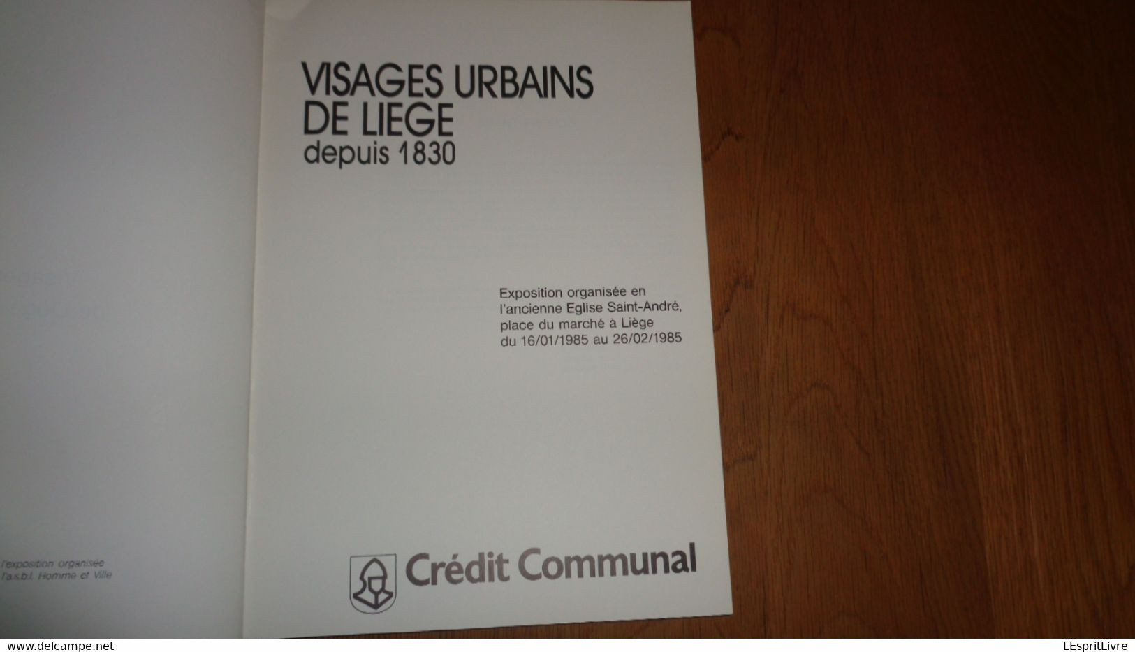 VISAGES URBAINS DE LIEGE DEPUIS 1830 Régionalisme Outre Meuse Tram Architecture Belgique - België