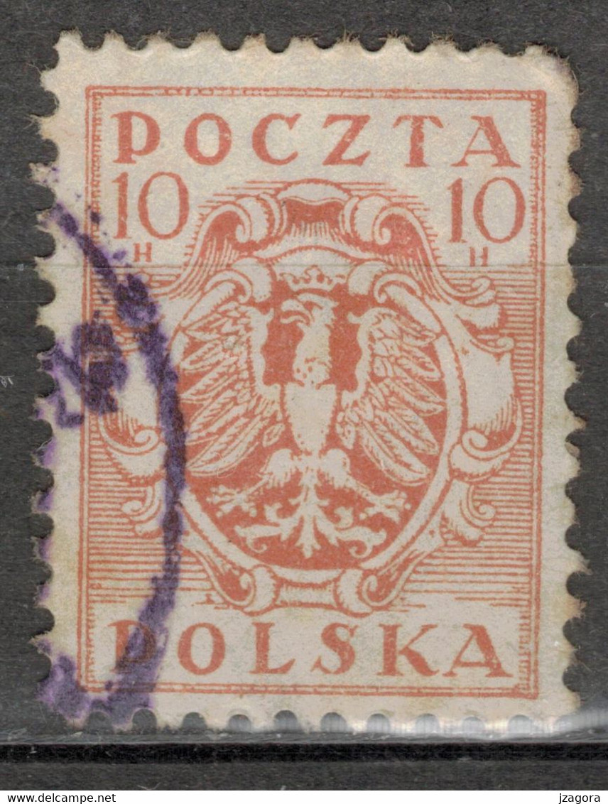 POLEN POLOGNE POLAND 1919 Mi 79 USED - Oblitérés