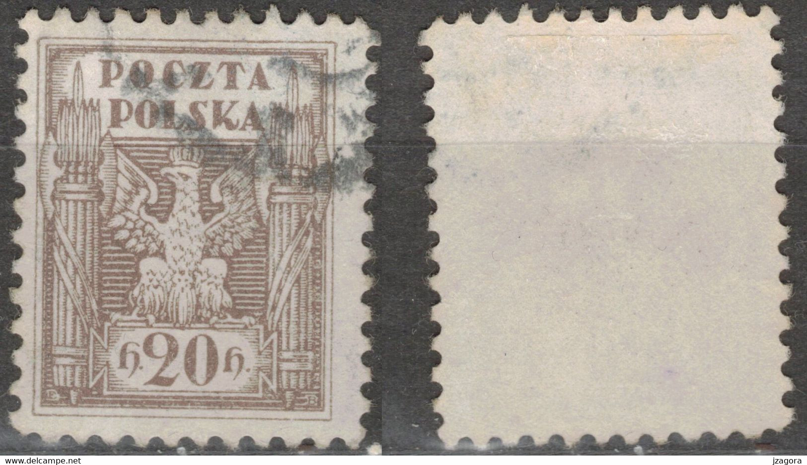 POLEN POLOGNE POLAND 1919 Mi 81 USED - Gebraucht