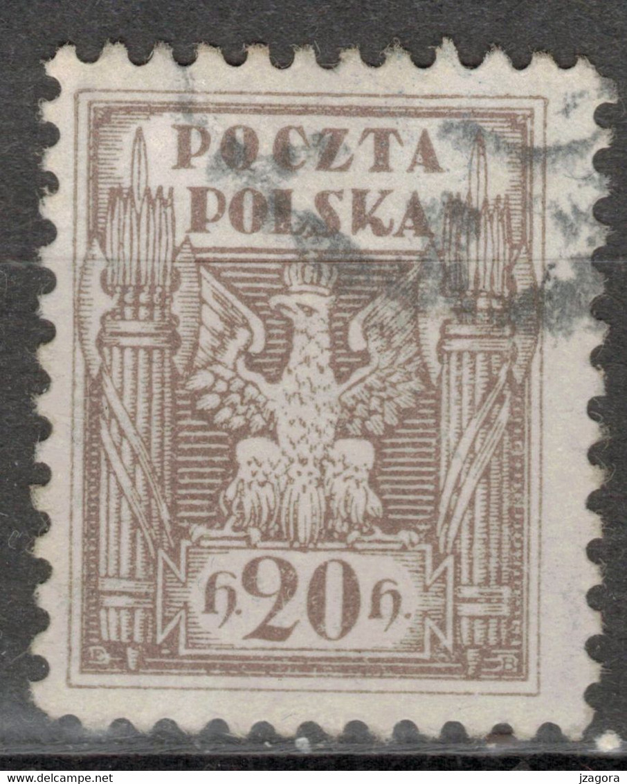 POLEN POLOGNE POLAND 1919 Mi 81 USED - Gebraucht