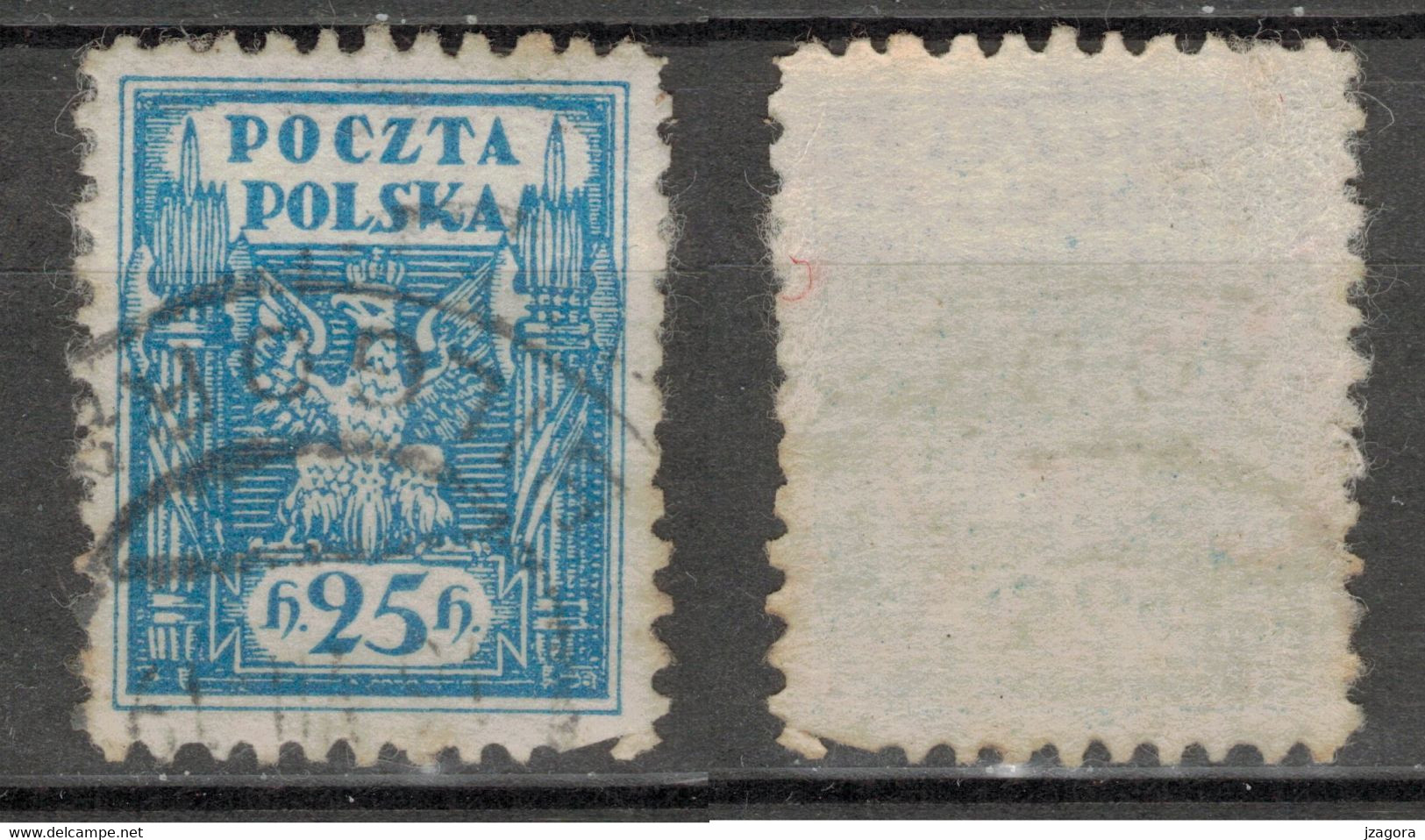 POLEN POLOGNE POLAND 1919 Mi 82 USED - Gebraucht