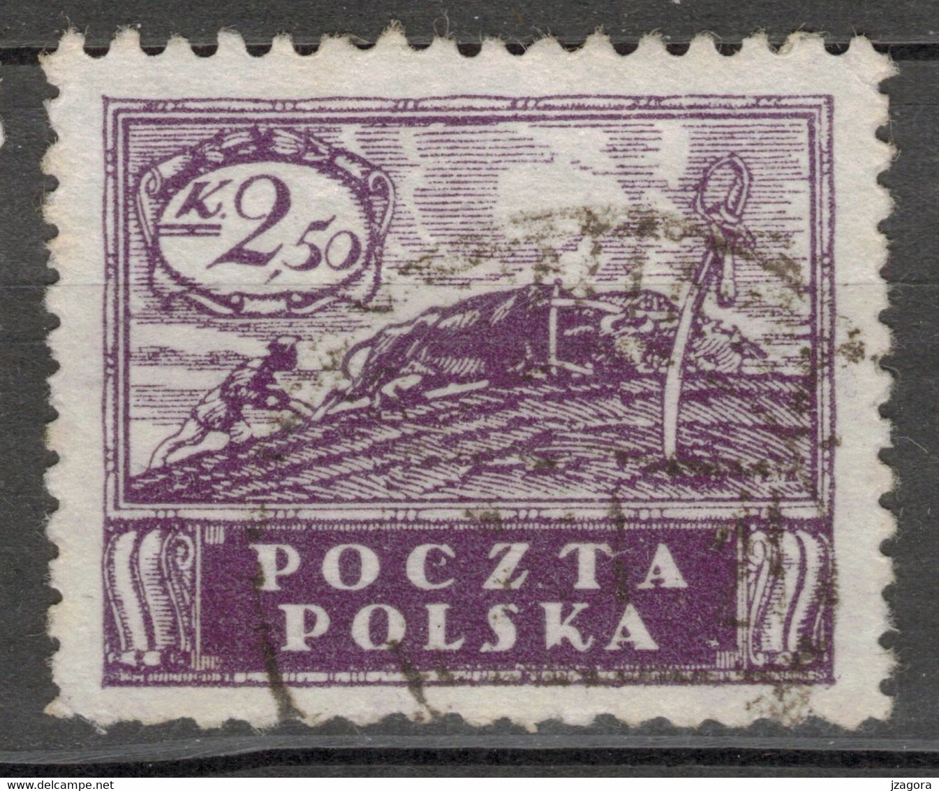 POLEN POLOGNE POLAND 1919 Mi 87 USED - Oblitérés