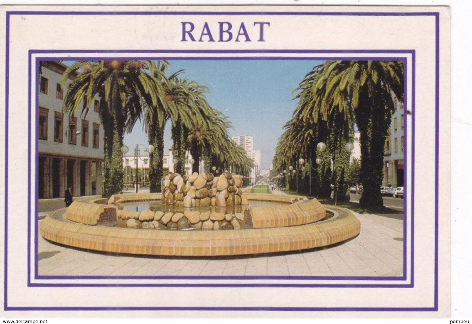 QP -  Lote 4 Cartes -  RABAT, Maroc  (neuf) - 5 - 99 Cartes