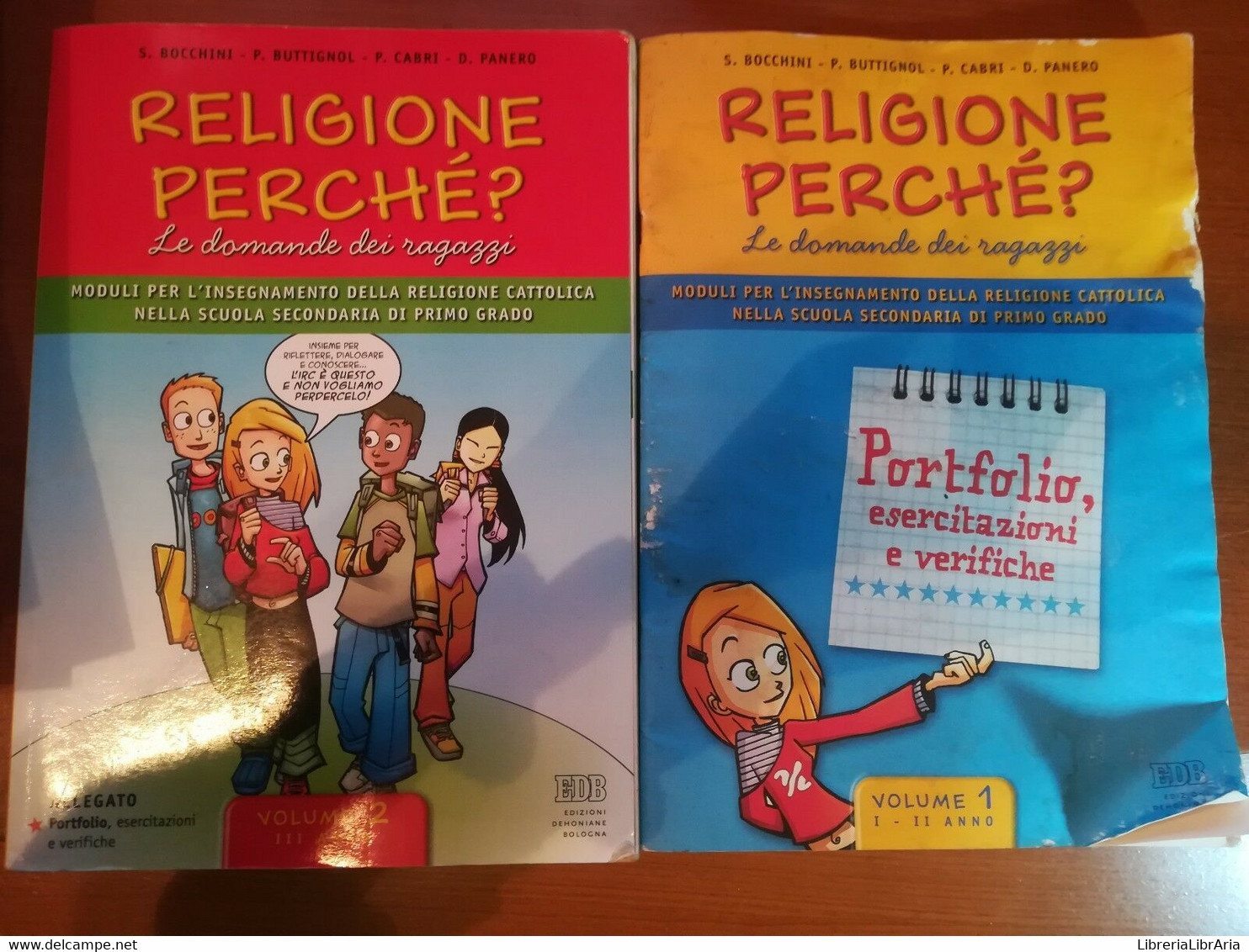 Religione Perché? Vol 1 E 2- AA.VV. - EDB - 2006  - M - Jugend