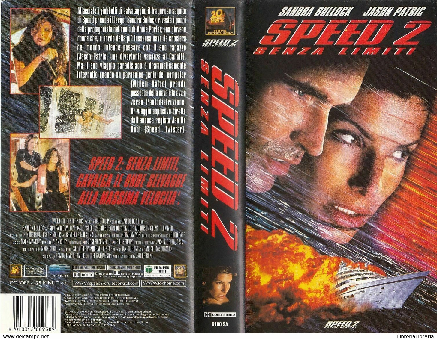 Speed 2. Senza Limiti - 1997 - VHS - Century Fox -F - Collections