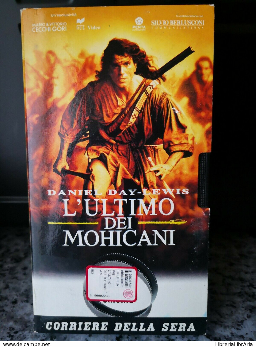 L' Ultimo Dei  Mohicani - Vhs -1992- Corriere Della Sera -F - Sammlungen