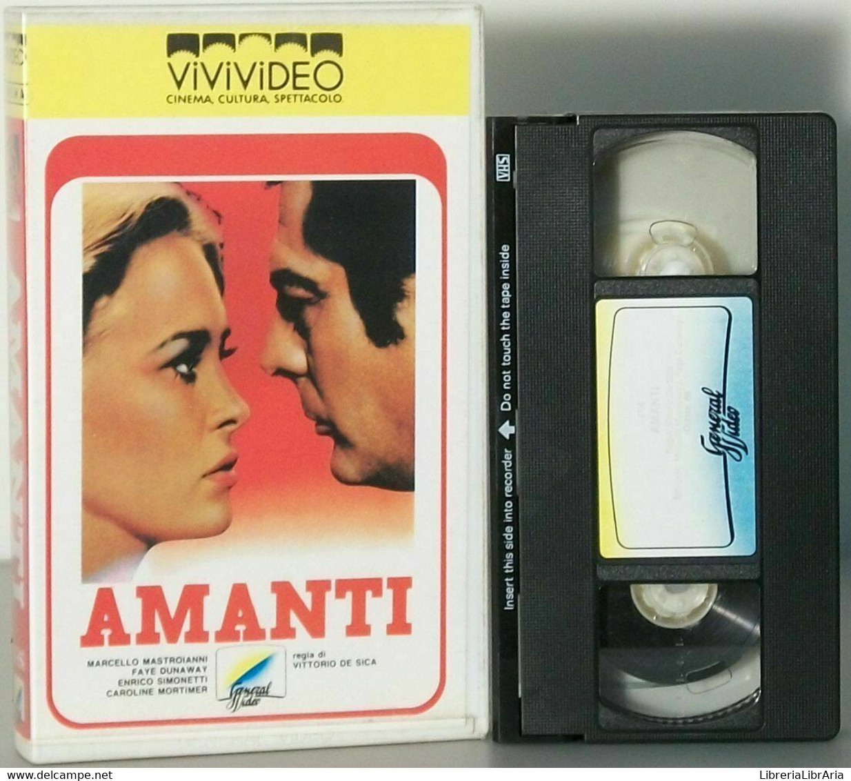 Amanti - VHS- Vittorio De Sica, Marcello Mastroianni, Vittorio Simonetti-1968 -F - Collections