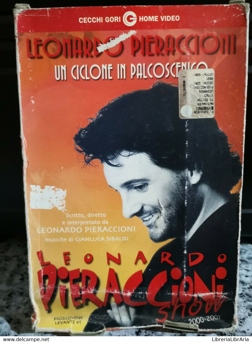 Vhs Un Ciclone In Palcoscenico Di Leonardo Pieraccioni 2000 - 2001 - F - Sammlungen