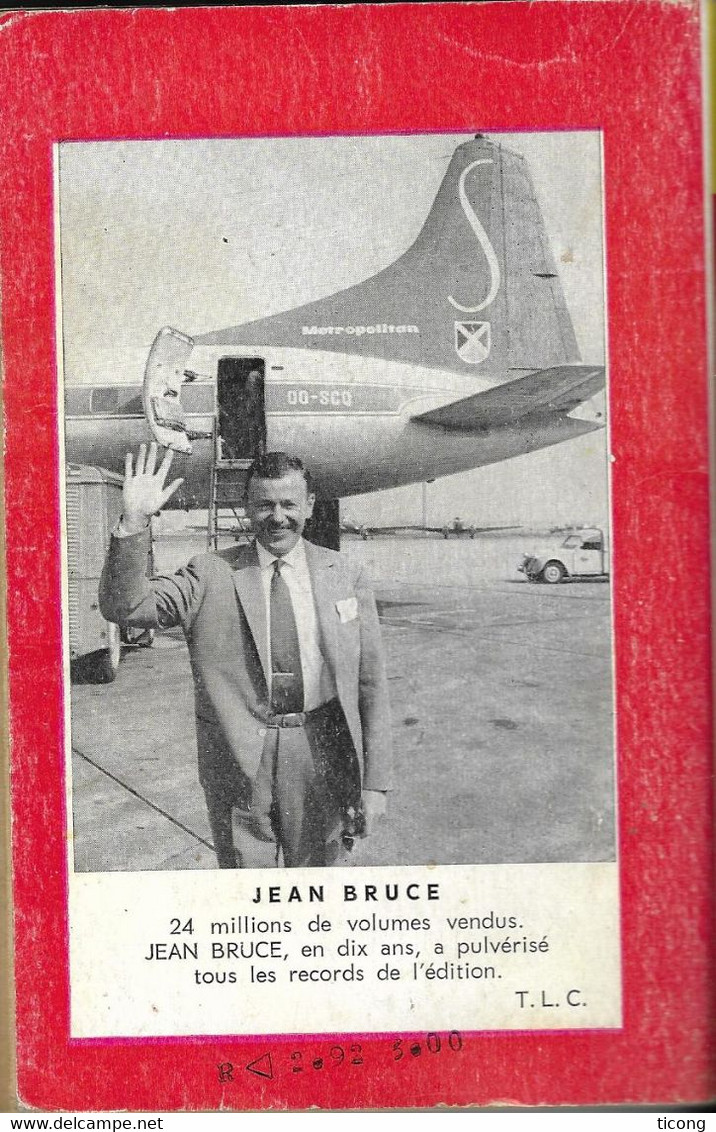 JEAN BRUCE ESPIONNAGE PRESSE DE LA CITE - OSS 117 ? ICI PARIS, EDITION DE 1963, VOIR LES SCANNERS - Presses De La Cité