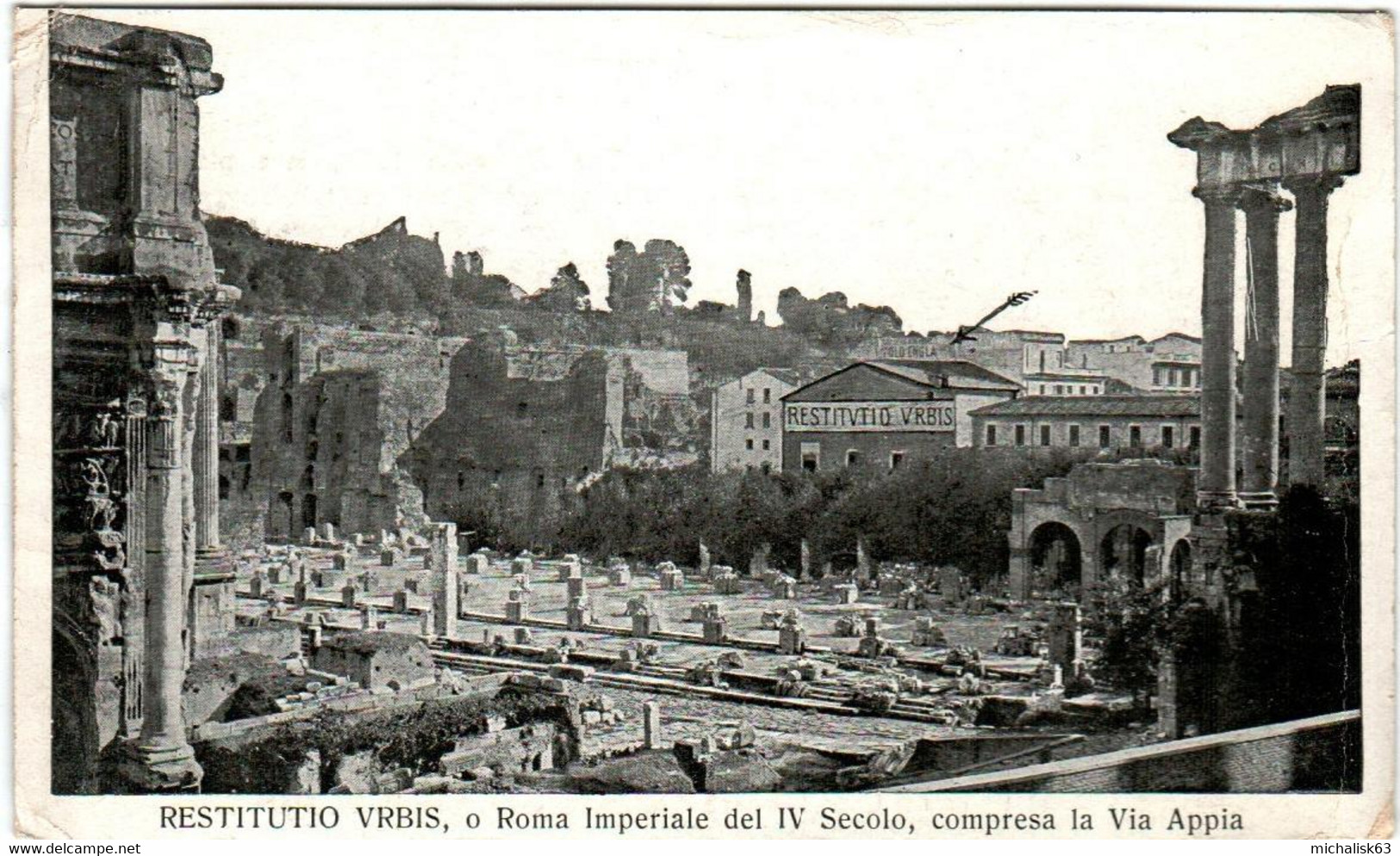 4OR 718 CPA - BESTITUTIO VRBIS A ROMA IMPERIALE DEL IV SECOLO - Altri & Non Classificati