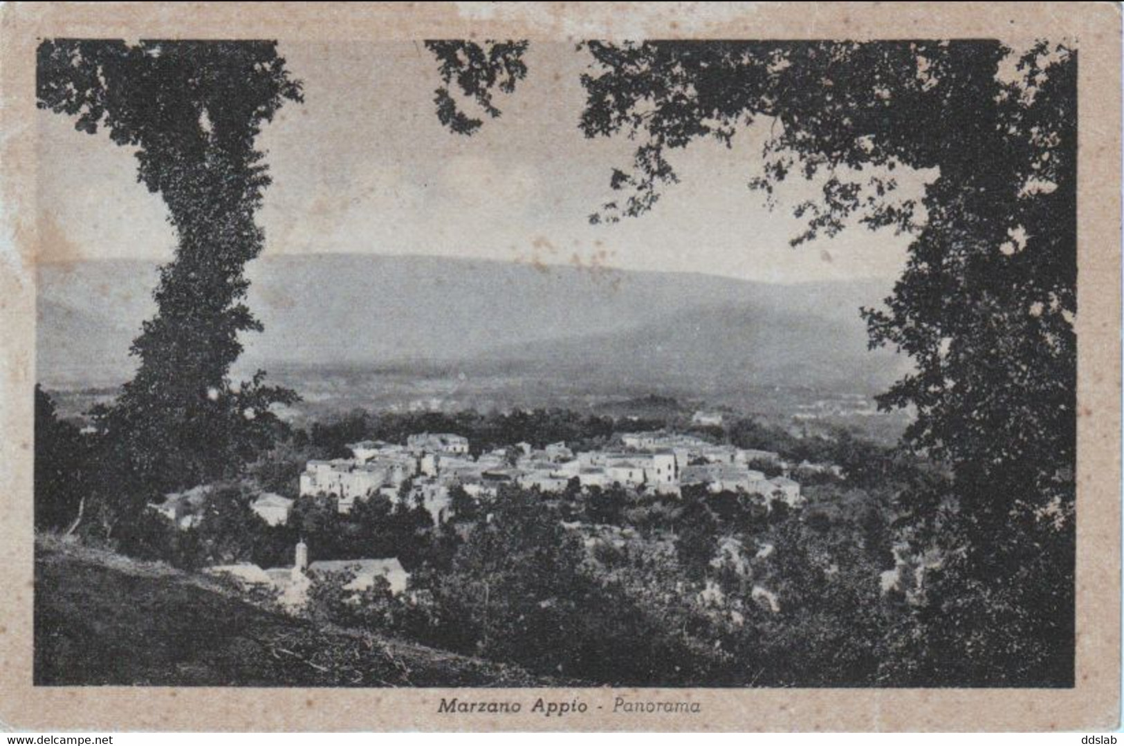 Marzano Appio (Caserta) - 1951 - Panorama - Caserta