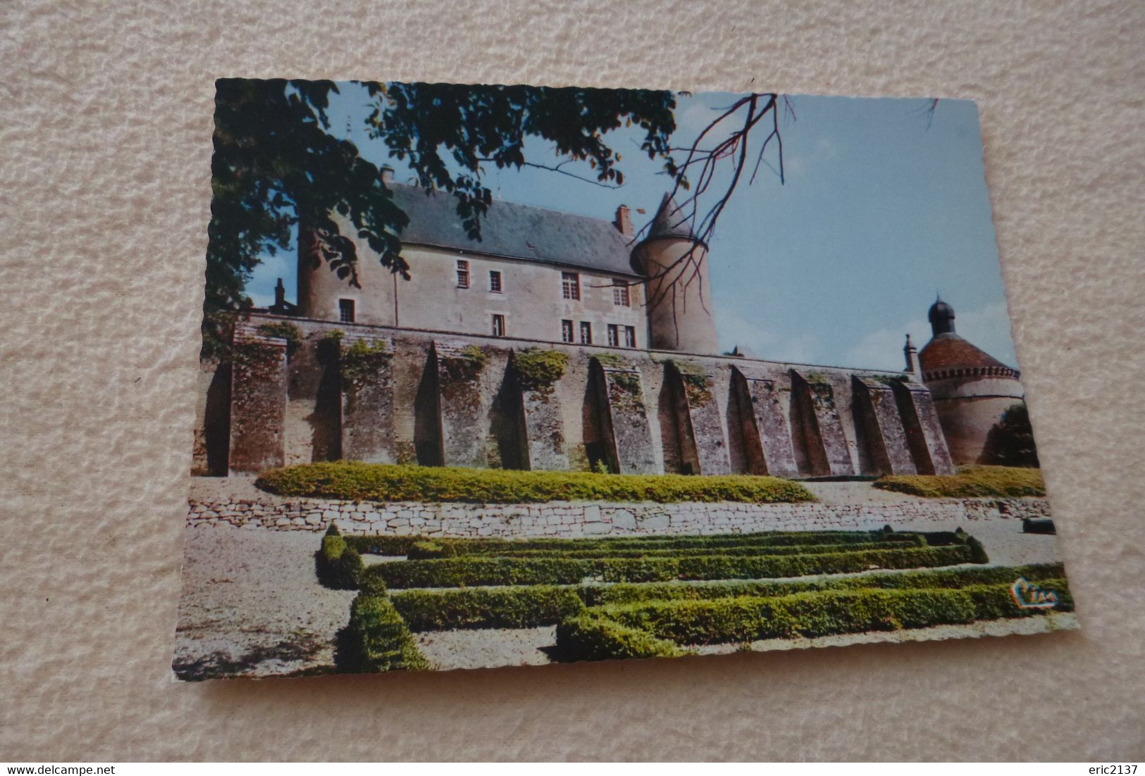 BELLE CARTE ...."LA FACADE OUEST SUR LA VALLEE DU CLAIN DU CHATEAU DE VAYRES" ... - Saint Georges Les Baillargeaux