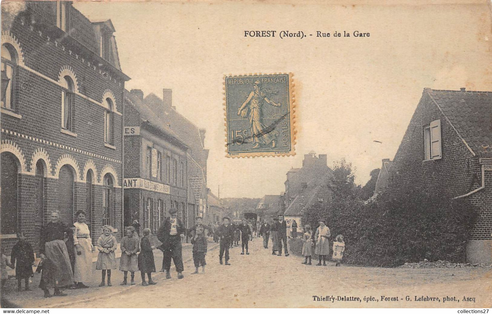 59-FOREST- RUE DE LA GARE - Sonstige & Ohne Zuordnung