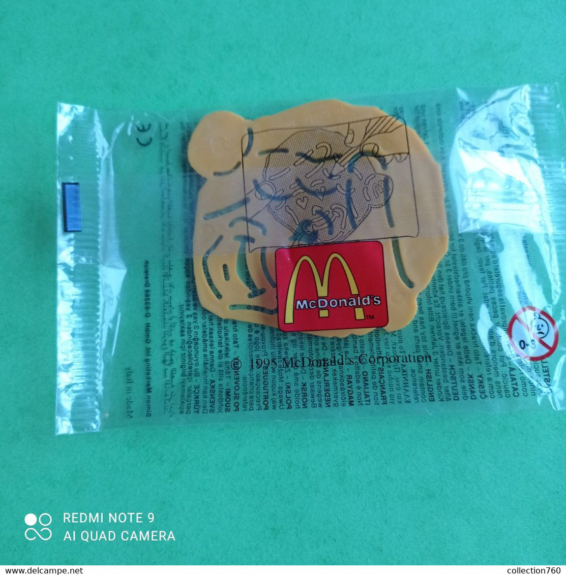 McDonalds - Jouet /jeu Pour Dessiner Les Contours - McDonald's
