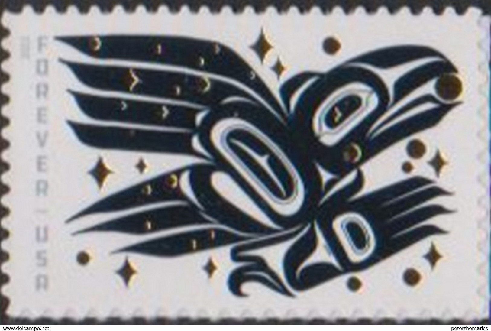 USA, 2021, MNH, BIRDS, RAVEN STORY, 1v - Other & Unclassified