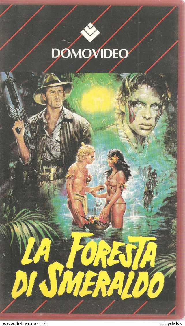 LA FORESTA DI SMERALDO - Powers Boothe E Meg Foster - Azione, Avventura