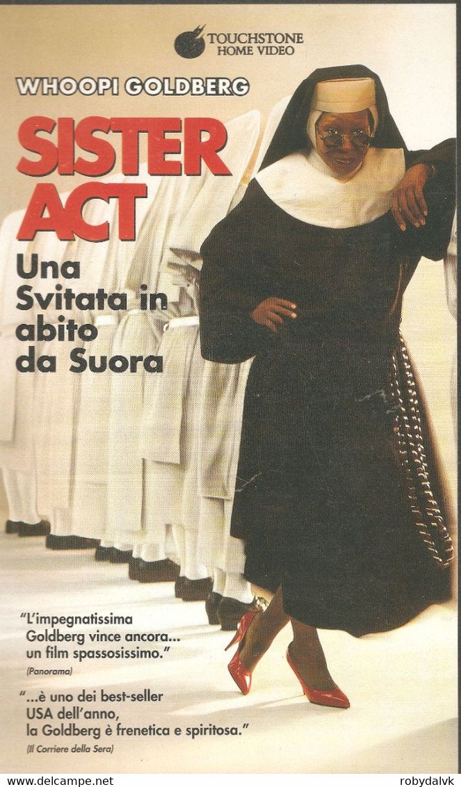 FILM VHS36 : SISTER ACT (Whoopi Goldberg - Harvey Keitel) - Komedie