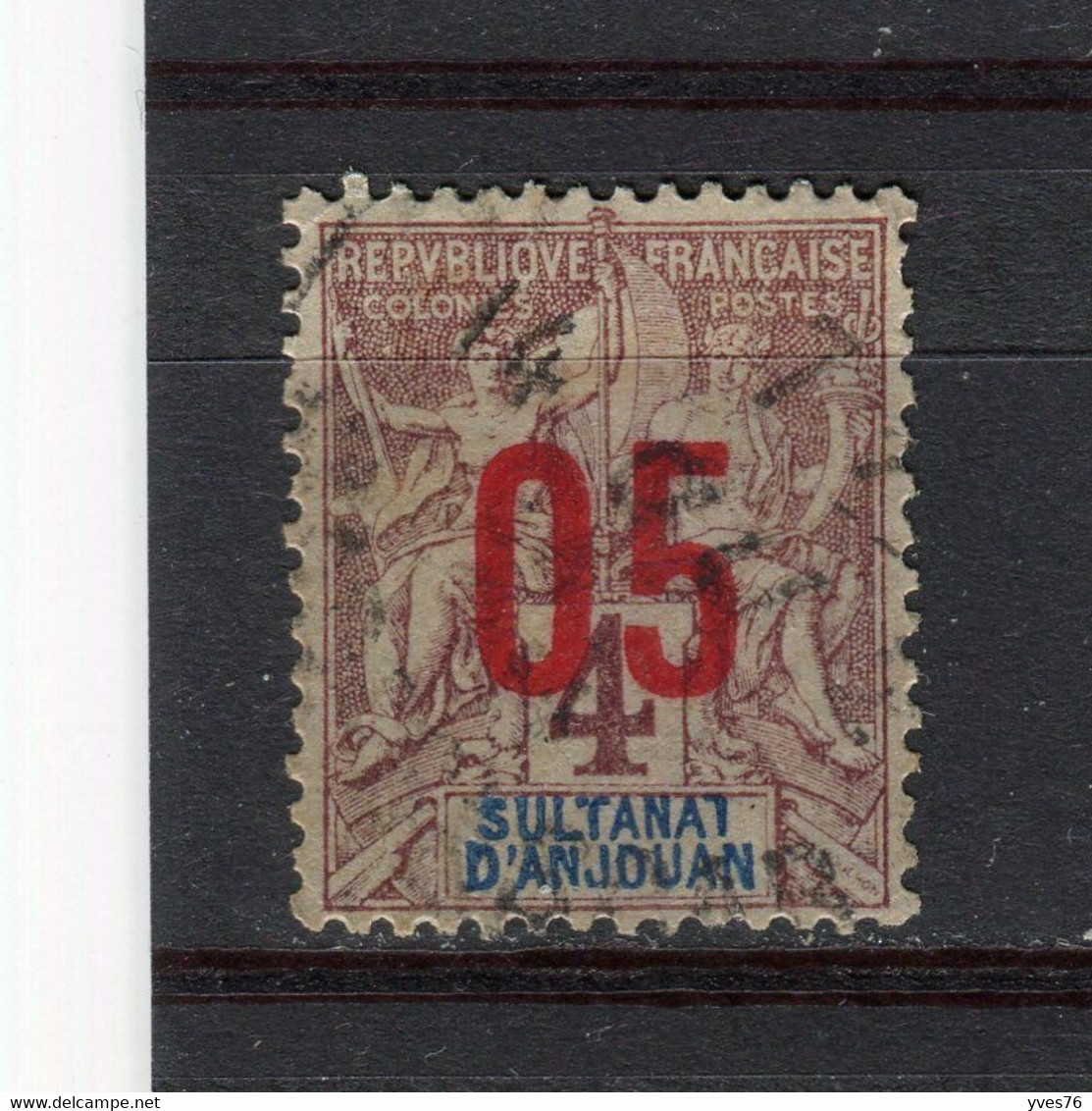 ANJOUAN - Y&T N° 21° - Type Groupe - Used Stamps