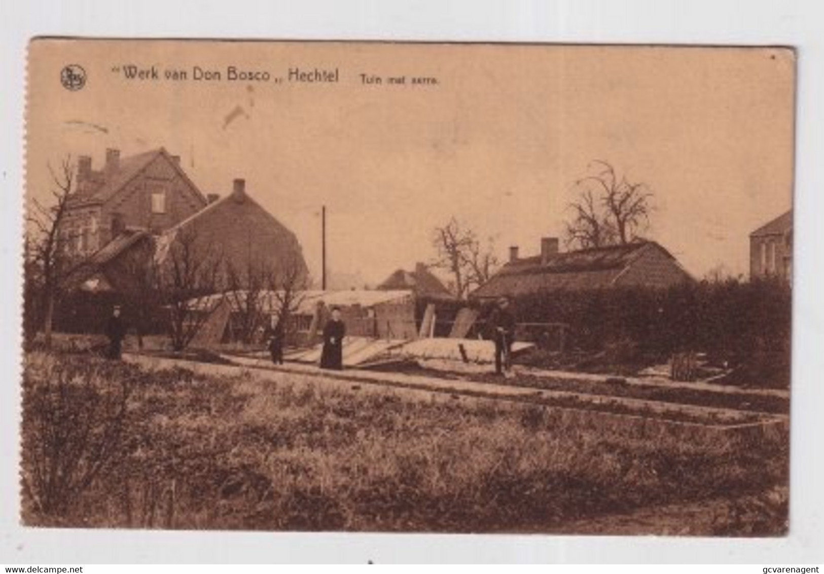 HECHTEL  WERK VAN DON BOSCO  TUIN MET SERRE - Hechtel-Eksel