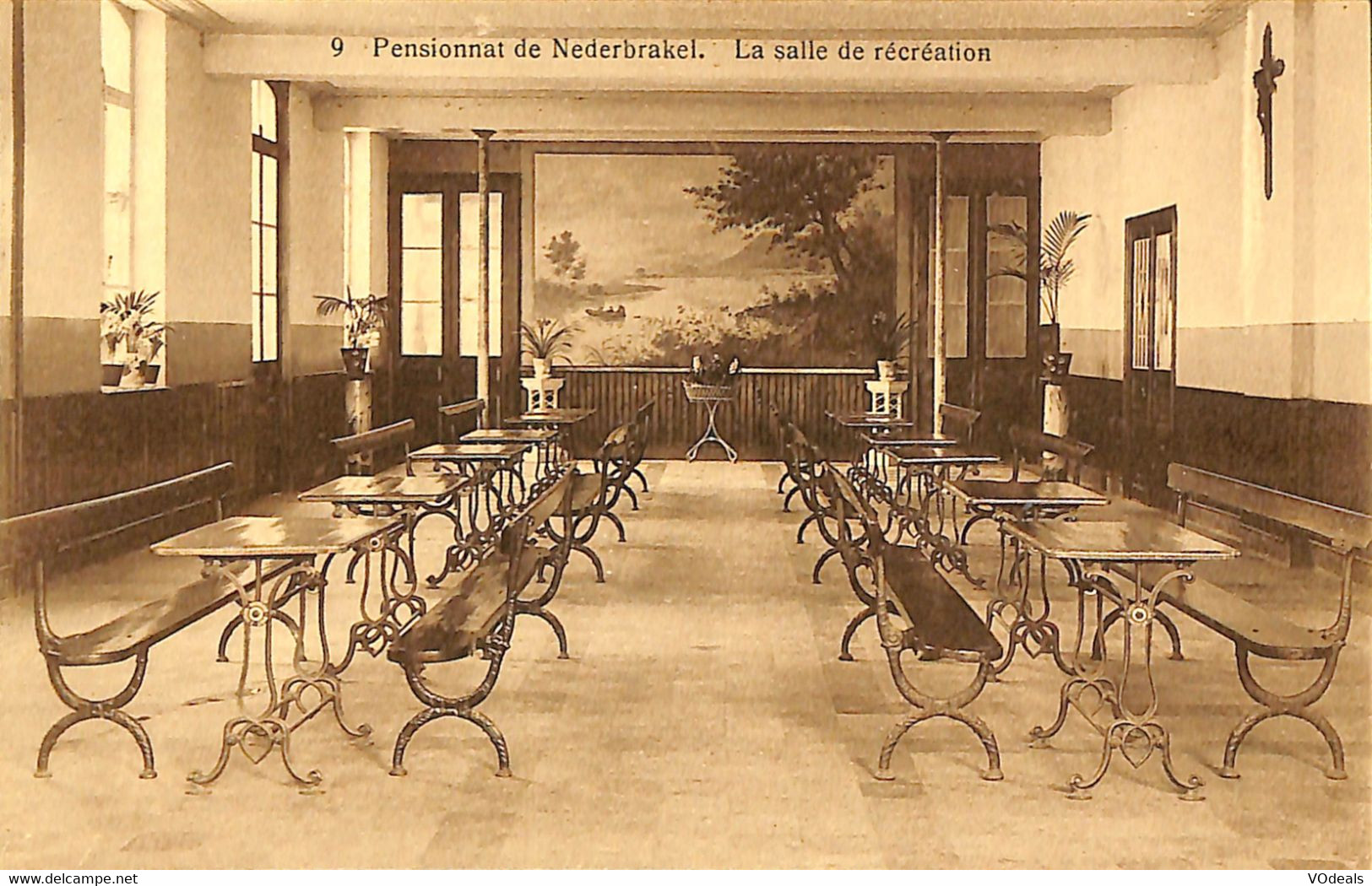 035 475 - CPA - Belgique - Nederbrakel - Pensionnat De Nederbrakel - La Salle De Récréation - Brakel