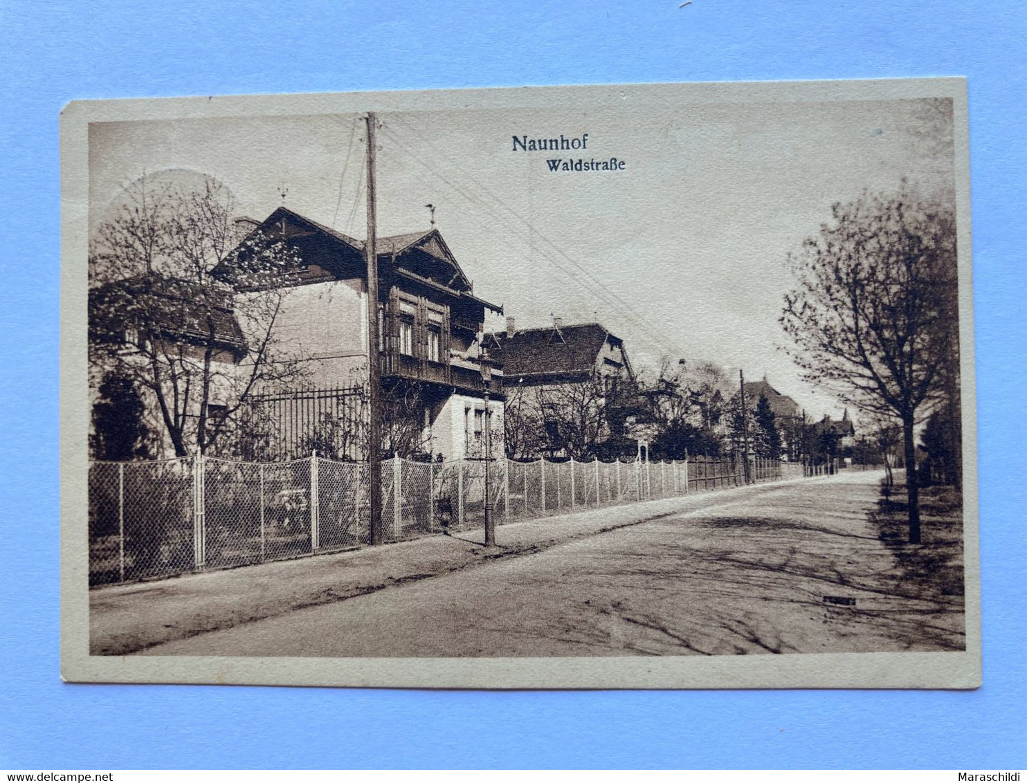 Naunhof, Waldstraße, Gelaufen - Naunhof