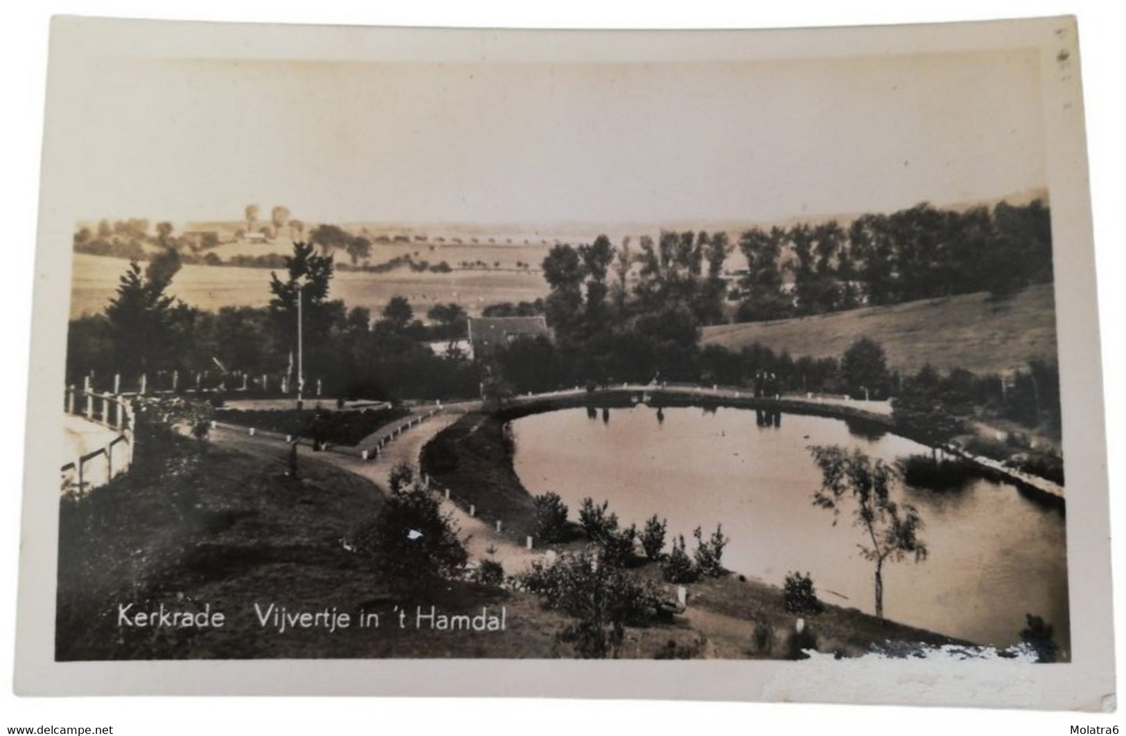 #510 - Vijvertje In 't Hamdal, Kerkrade 1951 (LB) - Kerkrade