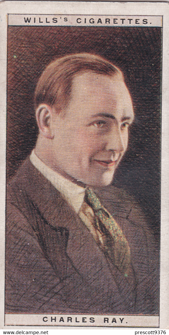 20 Charles Ray - Cinema Stars 1928 - Wills Cigarette Card - Wills