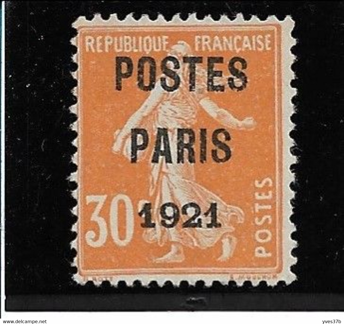 FRANCE PREOBLITERE N°29 Neuf Sans Gomme - TTB - 1893-1947