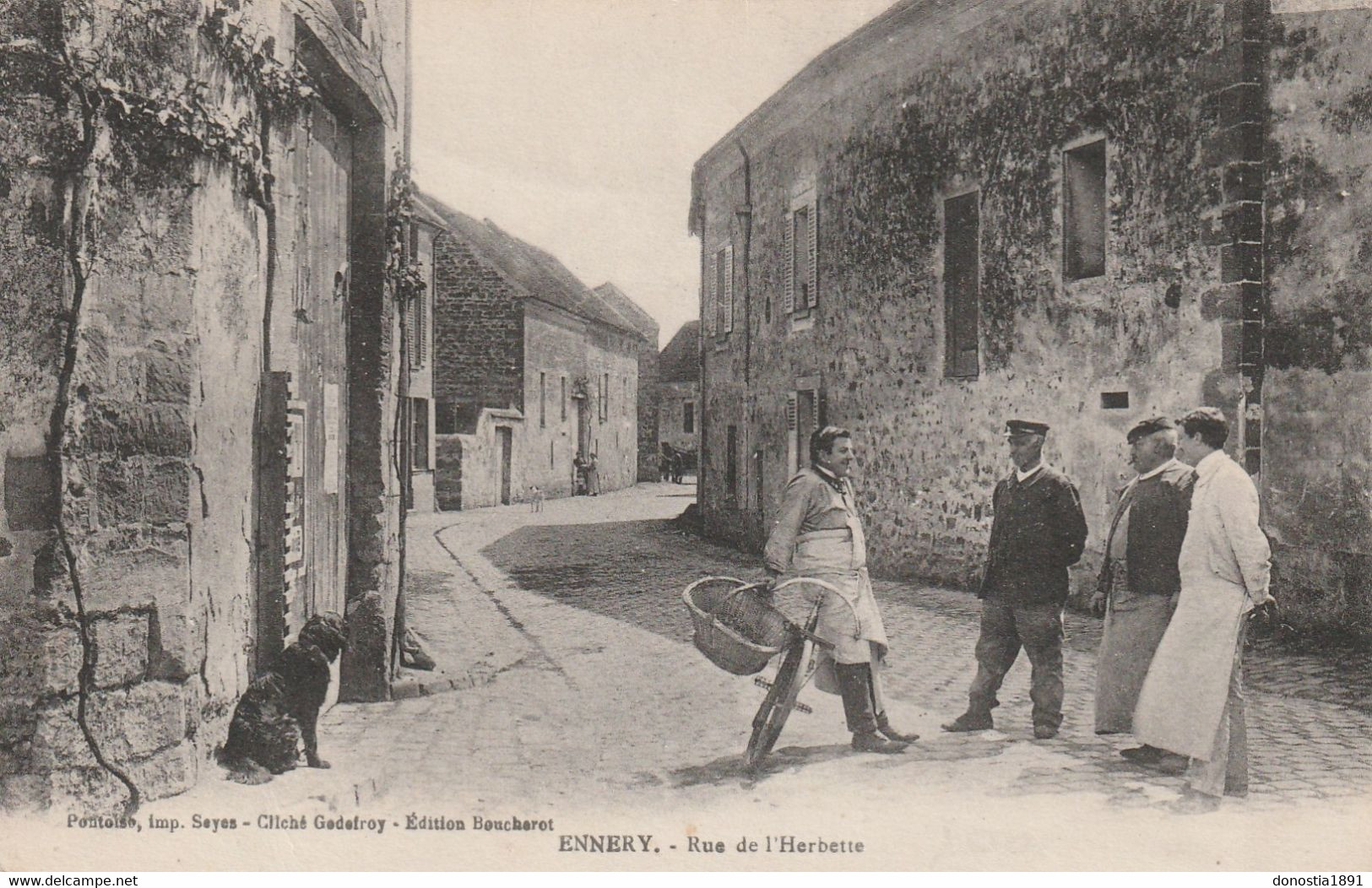 ENNERY (95)   Rue De L'Herbette - Ennery