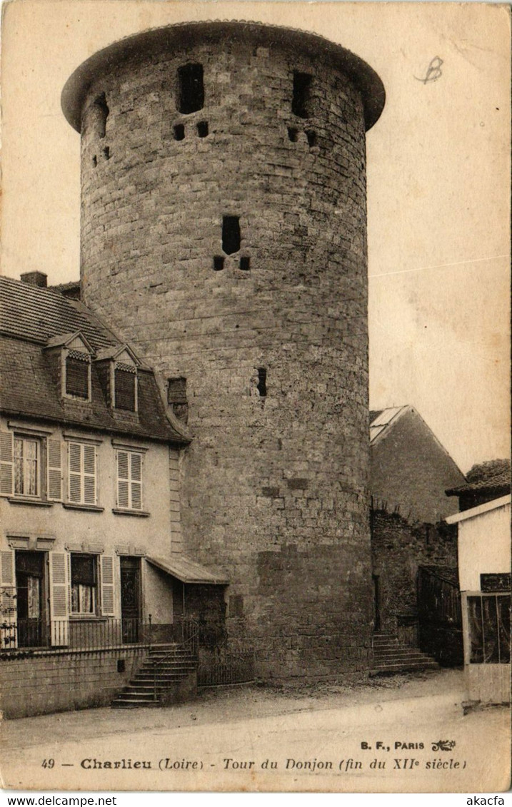 CPA CHARLIEU - Tour Du Donjon (430535) - Charlieu