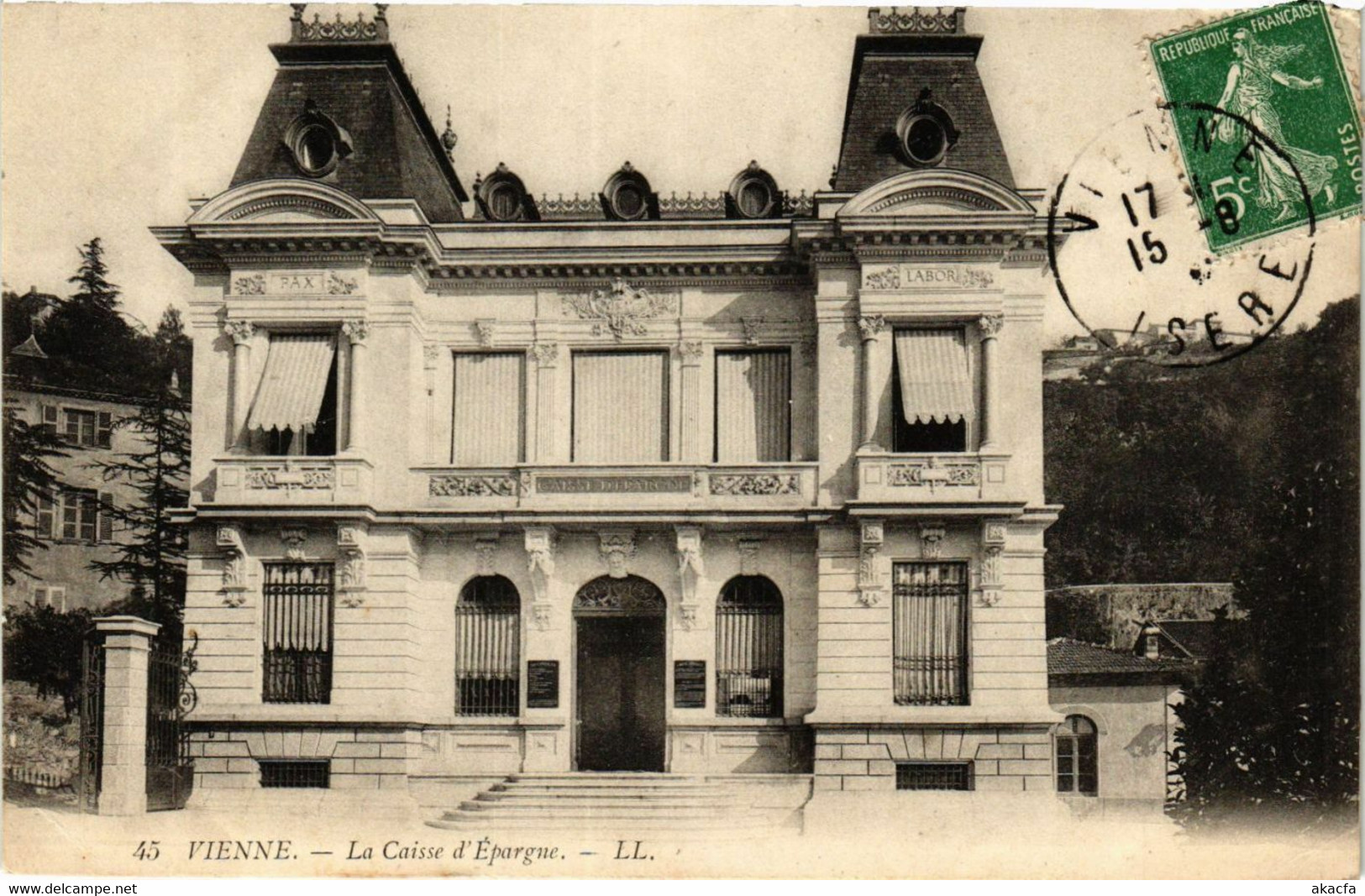 CPA VIENNE - La Caisse D'Epargne (434106) - Vienne