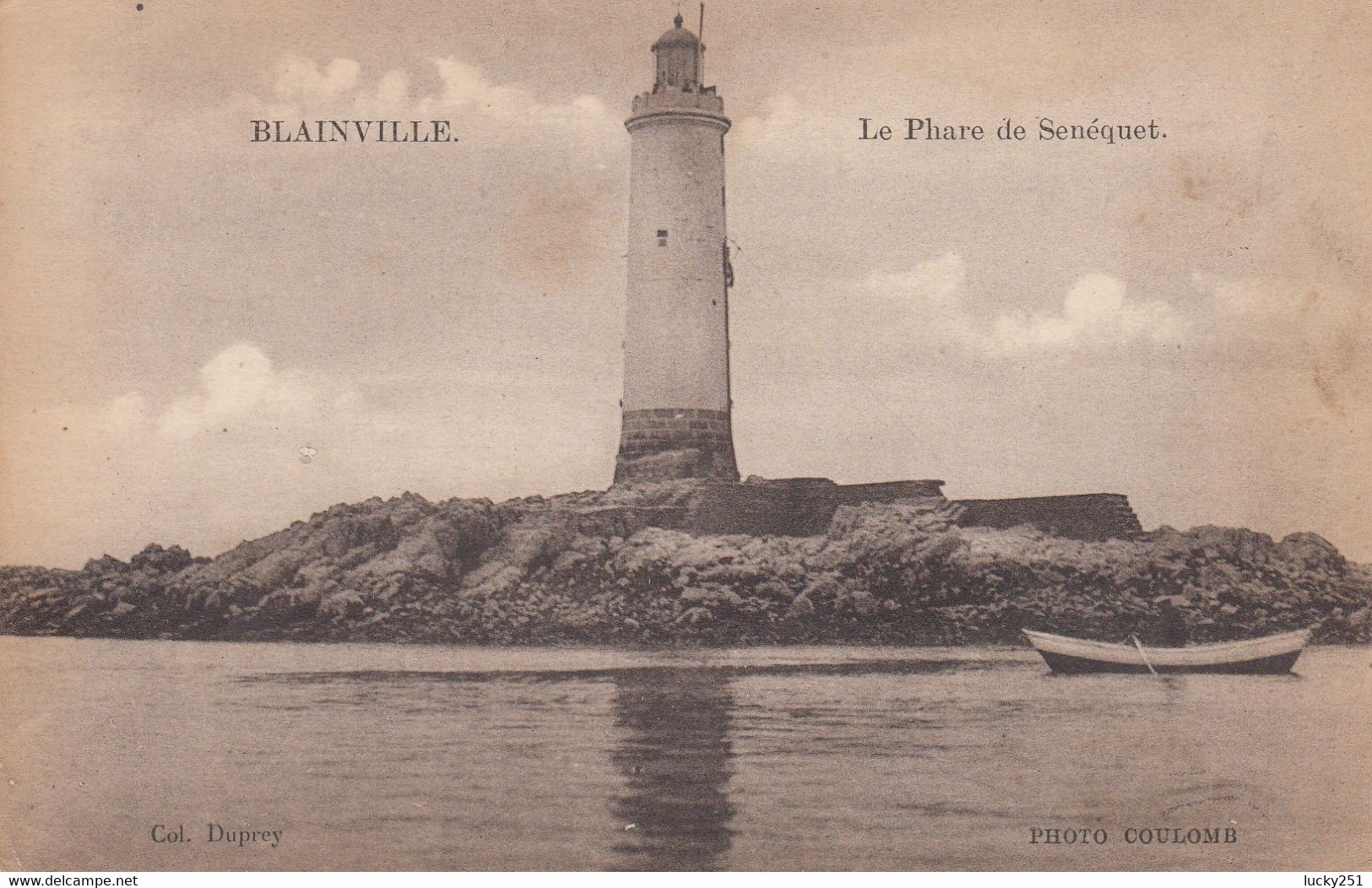 France - Phare - Blainville - Le Phare De Senéquet- Circulée - Vuurtorens