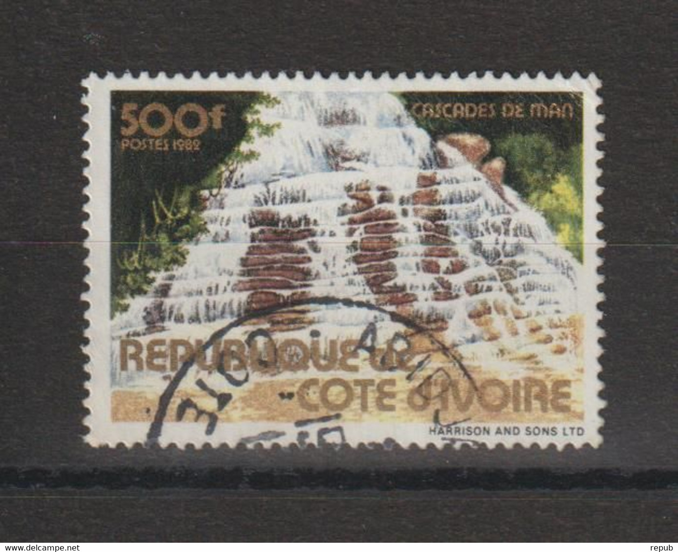 Cote D'Ivoire 1982 Série Tourisme 645B 1 Val Oblit/used - Côte D'Ivoire (1960-...)