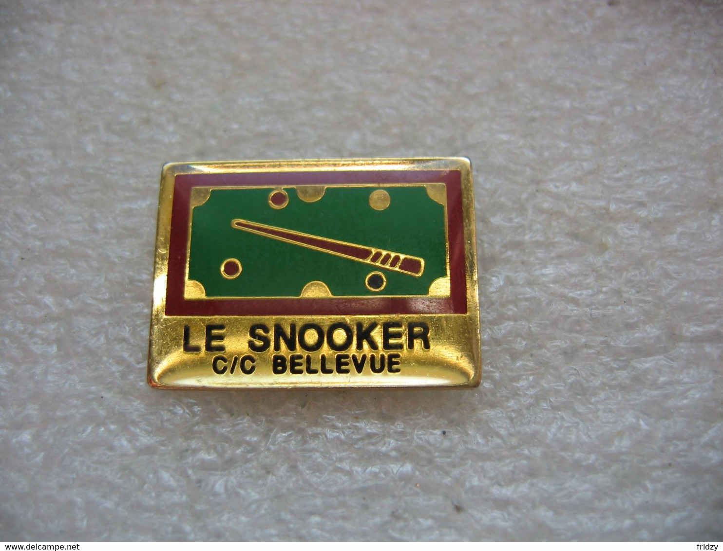 Pin's Le Snooker, C/c Bellevue. Billard - Billiards