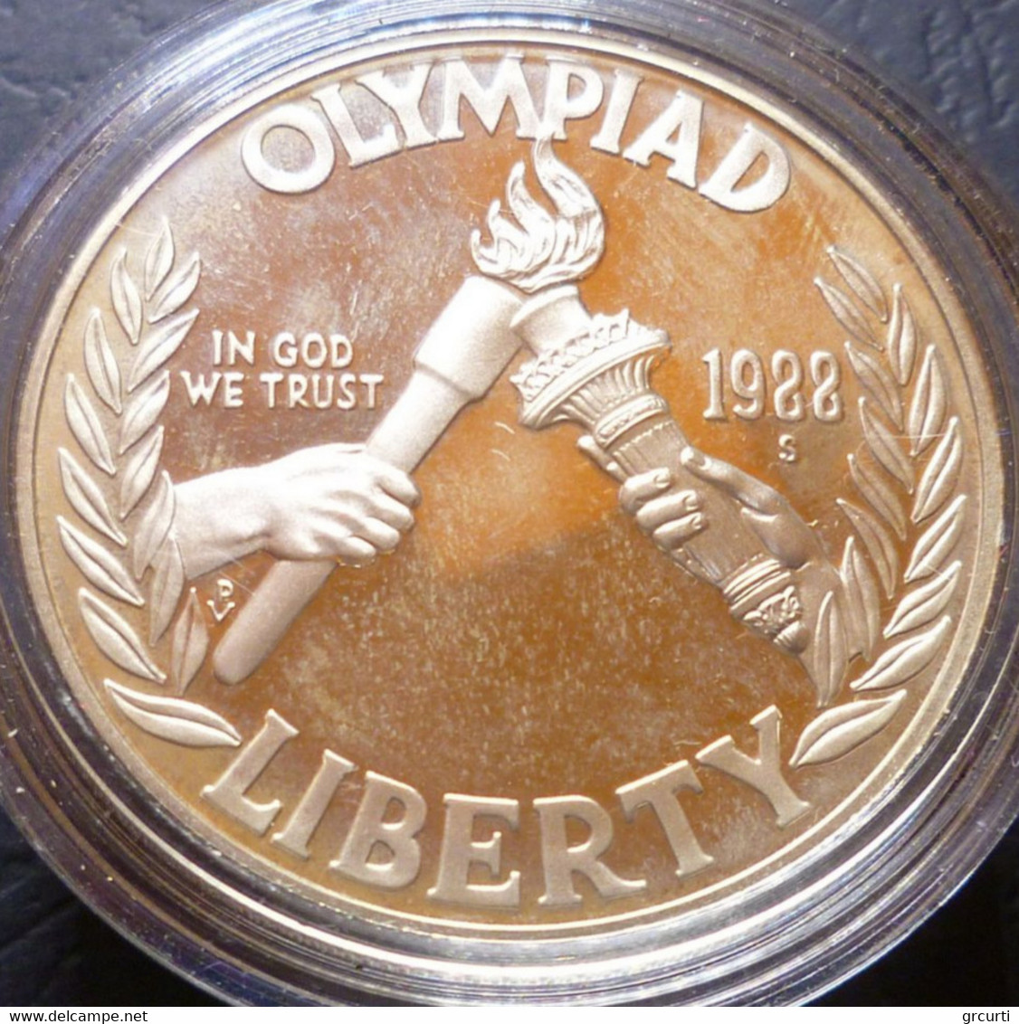 Stati Uniti D'America - 1 Dollaro 1988 - Olimpiadi -  KM# 222 - Commemoratives