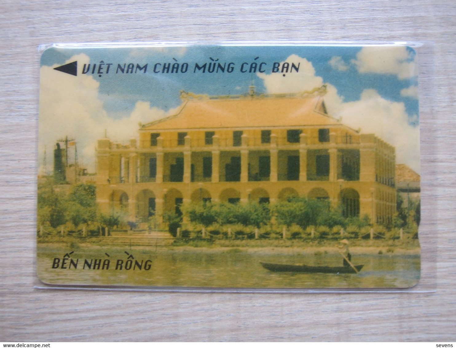 GPT Phonecard,58MVBA Building And River,mint - Viêt-Nam