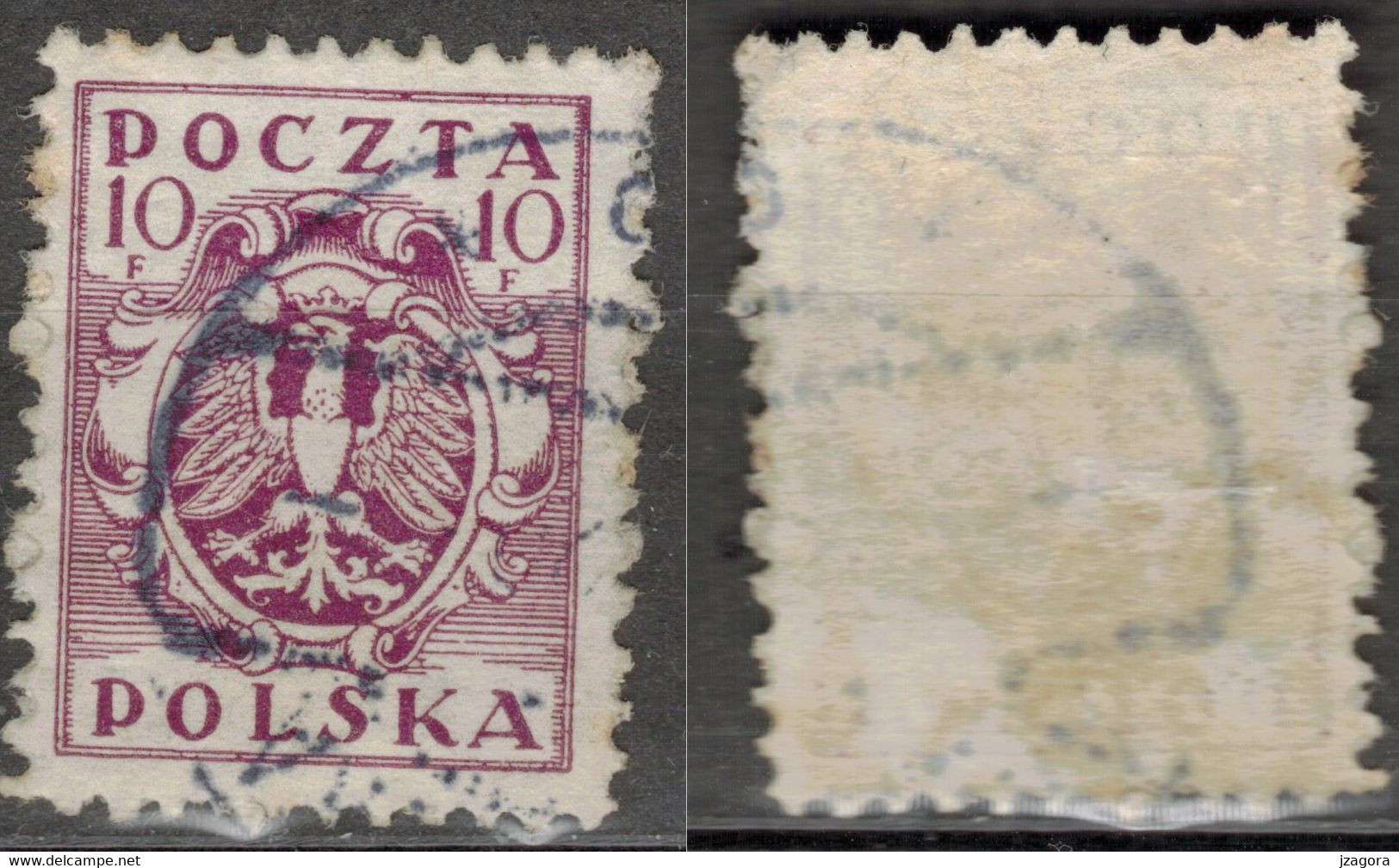 POLEN POLOGNE POLAND 1919 Mi 103 USED - Oblitérés