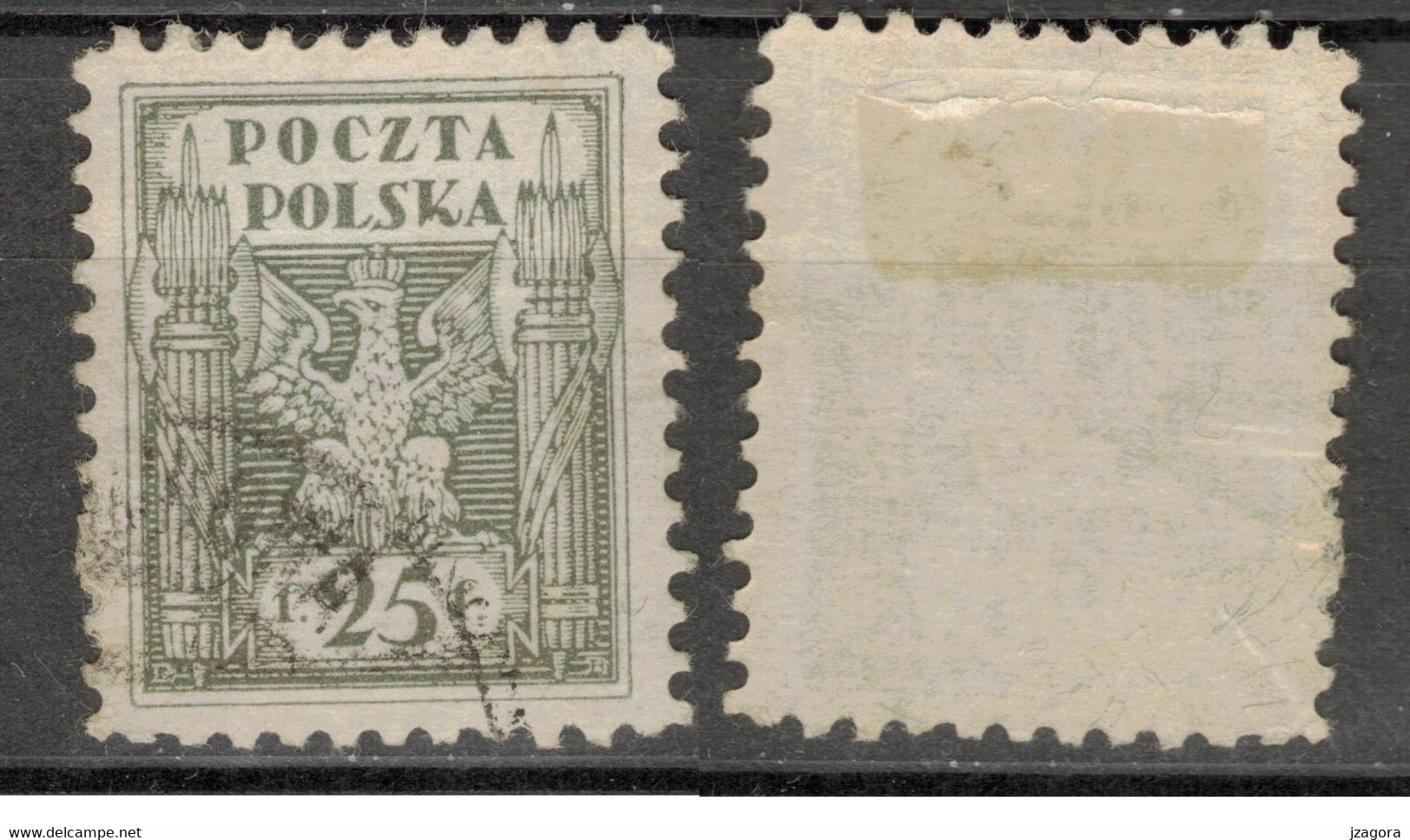 POLEN POLOGNE POLAND 1919 Mi 106 USED - Used Stamps